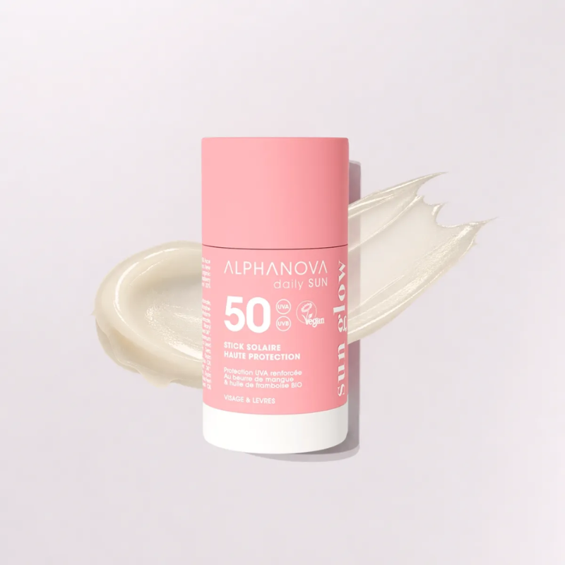 Солнцезащитный стик для лица SPF 50 с усиленной защитой UVA ALPHANOVA Daily Sun/1