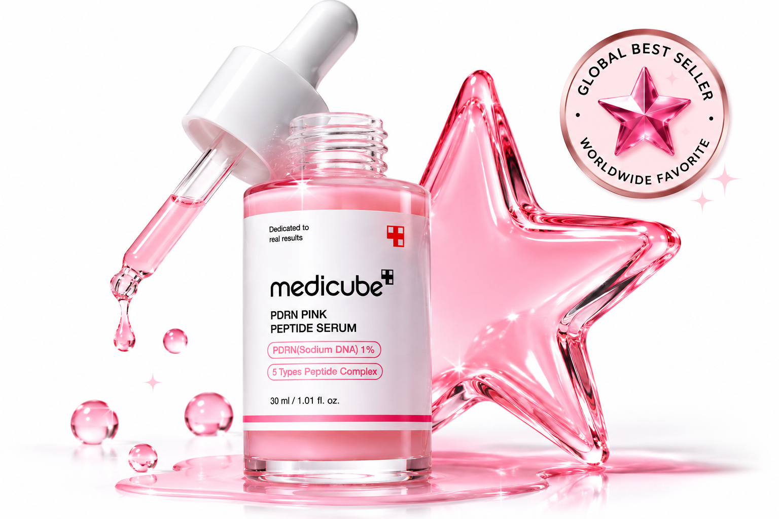 Medicube PDRN Pink Peptide Serum/1