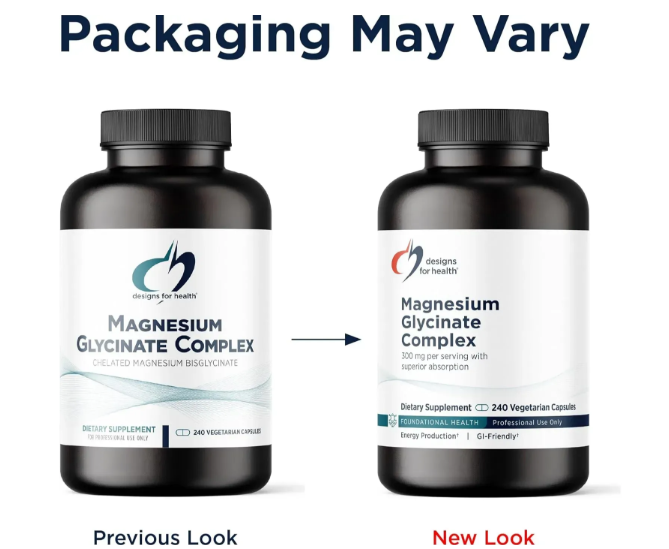 Magnesium Glycinate Complex - Комплекс гліцинату магнію Designs for Health/1