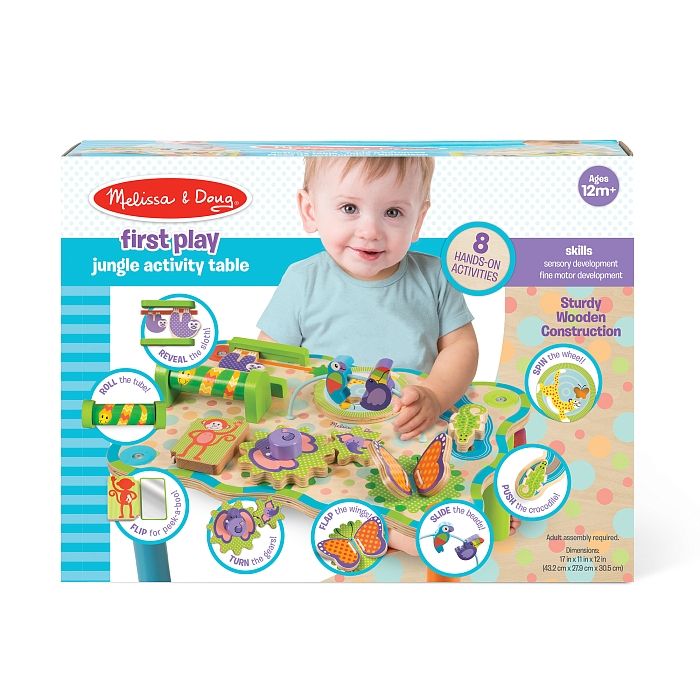 Багатопрофільний розвиваючий столик "Джунглі" Melissa&Doug/1