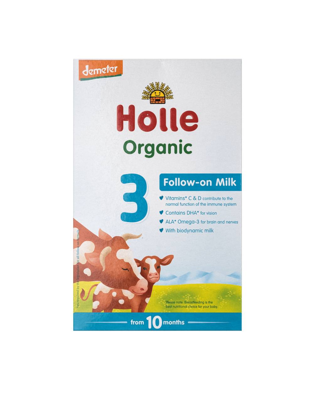 Смесь детская молочная сухая для последующего кормления Nº3 органическая (с 10 месяцев) Holle