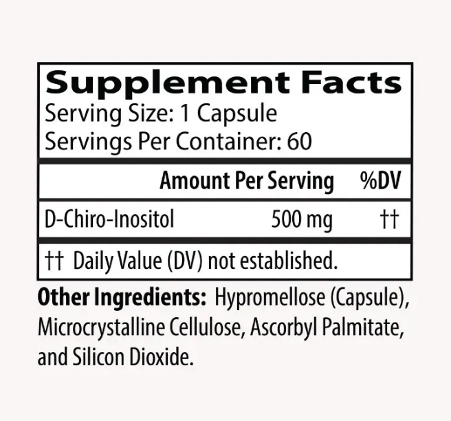 DCI Cell Recover / Д-хиро-инозитол 500 мг Neurobiologix/2