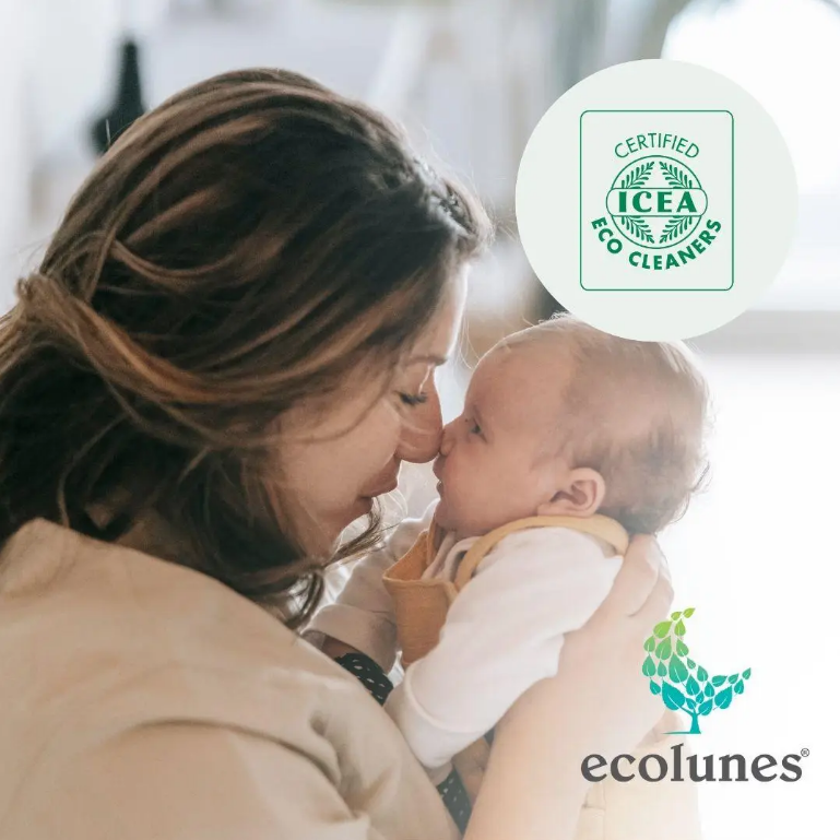 Гипоаллергенный жидкий органический гель для стирки детской одежды без запаха, Ecolunes/5