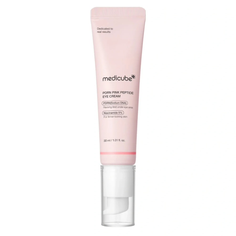 Крем для кожи вокруг глаз с полинуклеотидами и пептидами Medicube PDRN Pink Peptide Eye Cream
