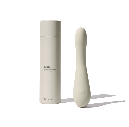SPOT - internal vibrator - Внутрішній вібратор "SPOT" сірий Maude, 