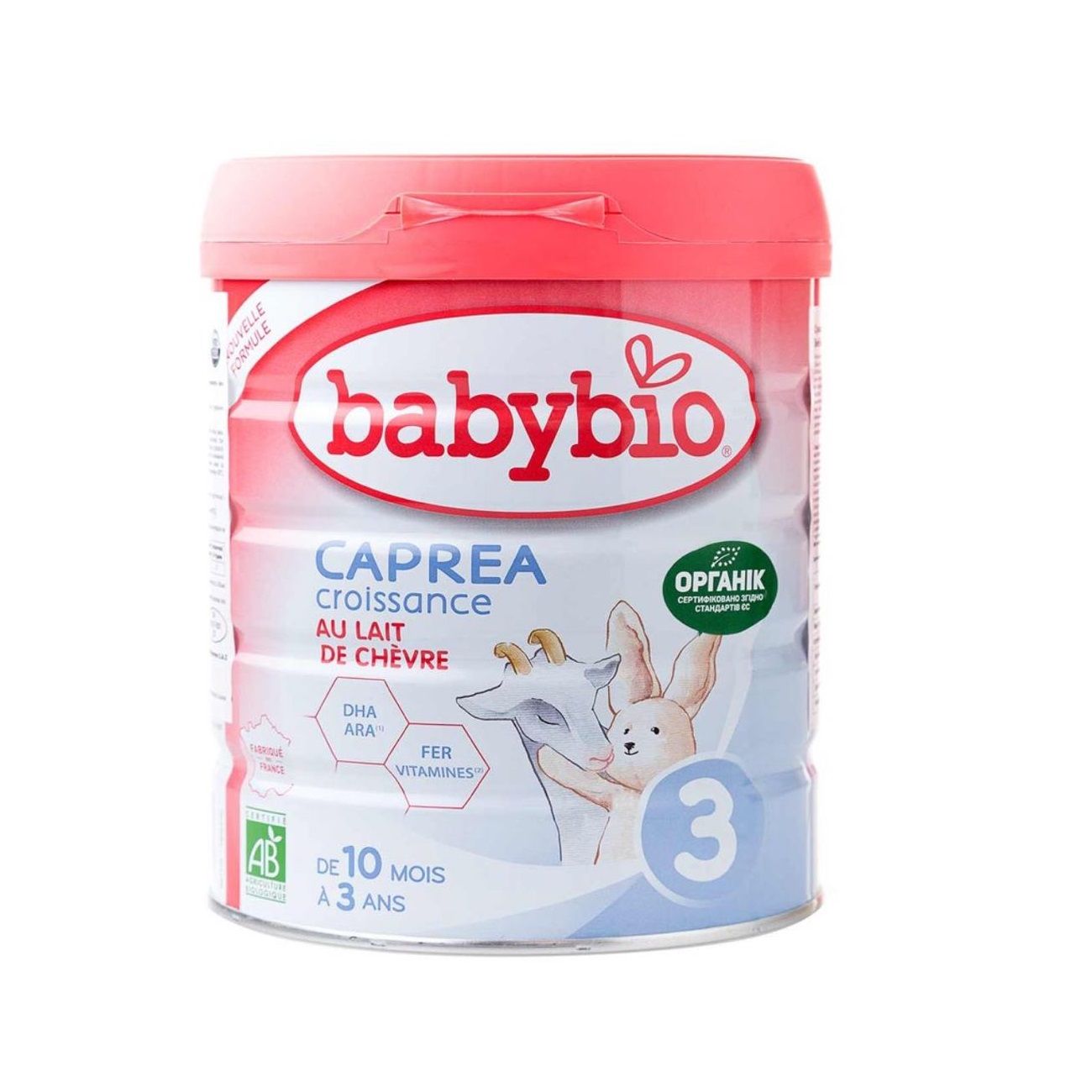 Органическая молочная смесь из козьего молока Caprea 3 (от 10 мес. до 3 лет) BabyBio