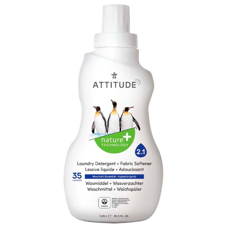 Засіб для прання 2в1 (35 прань) Attitude