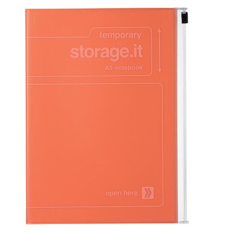 Блокнот A5 терракотового цвета Storage.It Mark's, 