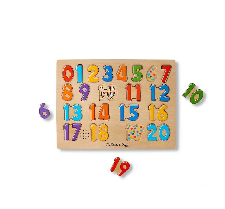 Звуковий пазл "Цифри" Melissa&Doug/1