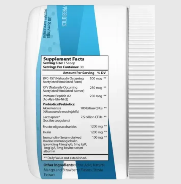 Пептиды BPC-157, KPV и А2 для здоровья ЖКТ (Манго)  Integrative Therapeutics/1