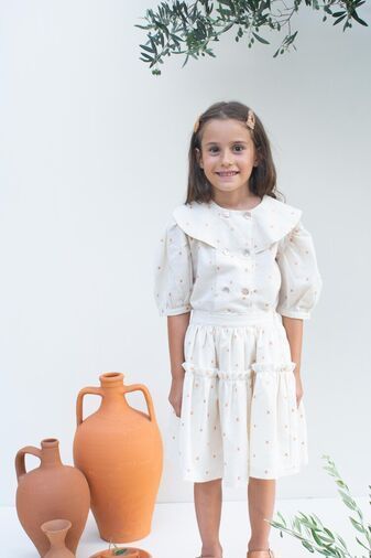 Amelia Blouse copper, Kokori Kids/3