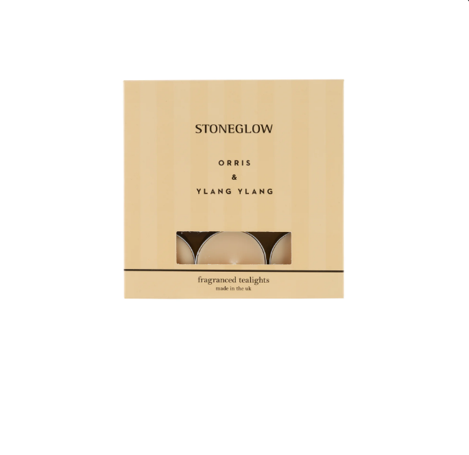 Набор ароматических чайных свечей "Ирис и иланг-иланг"  Modern Classics, Stoneglow