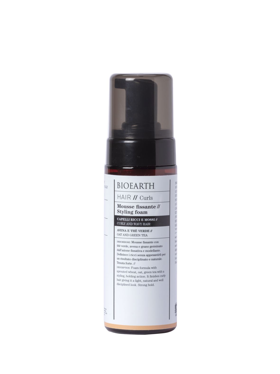 Hair 2.0 Styling Foam // Curly And Wavy Hair Мусс моделюючий та фіксуючий кучеряве волосся Bioearth, 