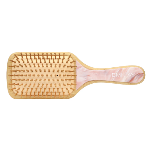 Bamboo Paddle Brush in Pink Chantilly – Бамбукова щітка для волосся «Pink Chantilly» Emi Jay, 
