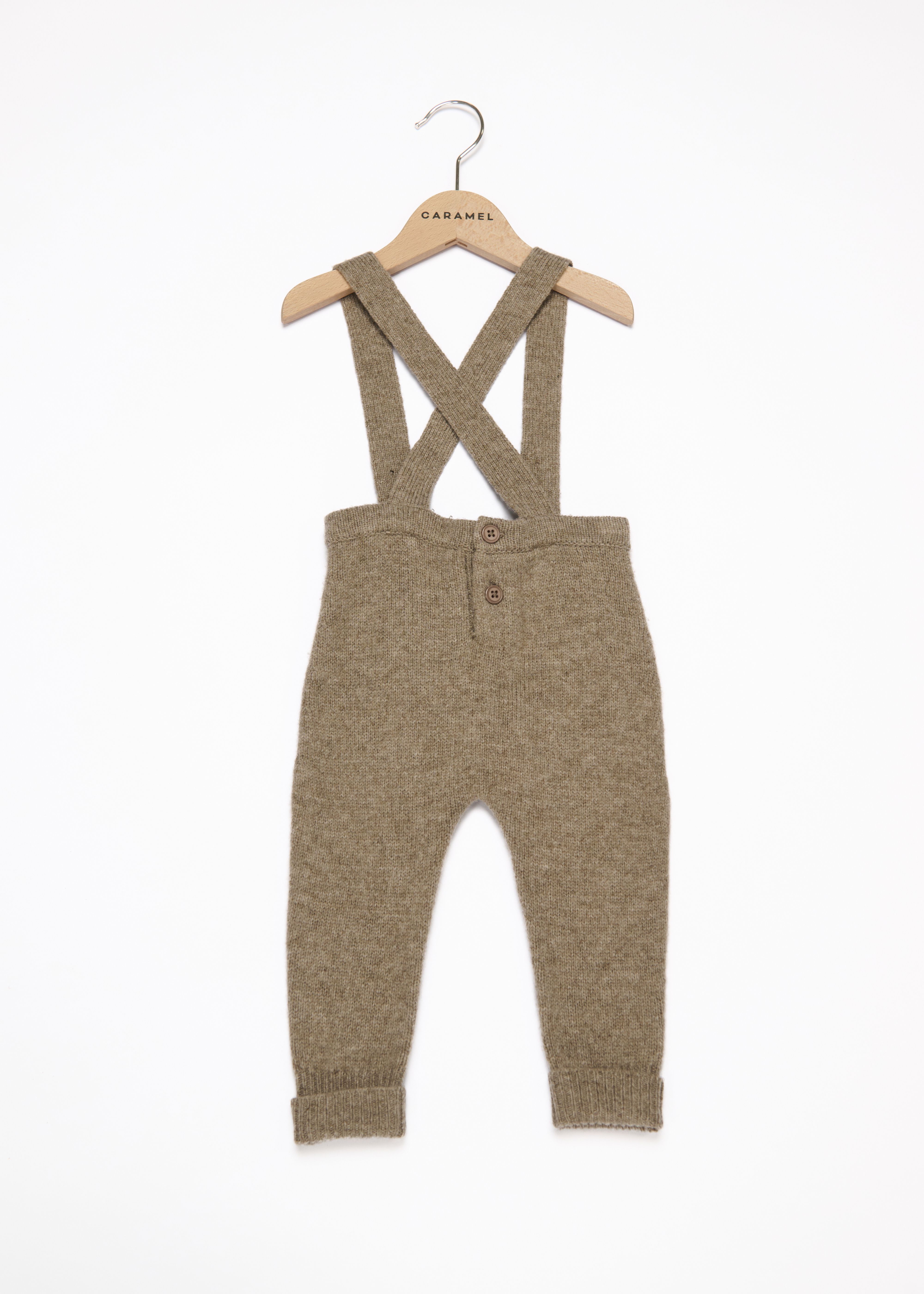 Трикотажні повзунки для немовлят Голубиний Caramel,/1