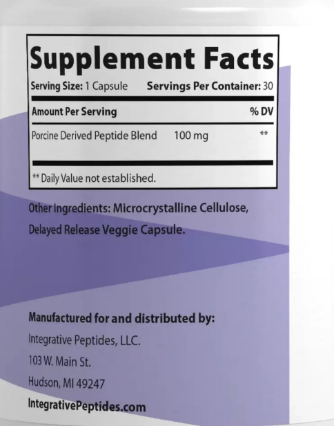 Пептиди церебро ПЕП для когнітивного здоров'я Integrative Therapeutics/1