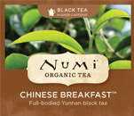 Черный чай «Китайский завтрак» Numi пакетированный магазин Glossary 
