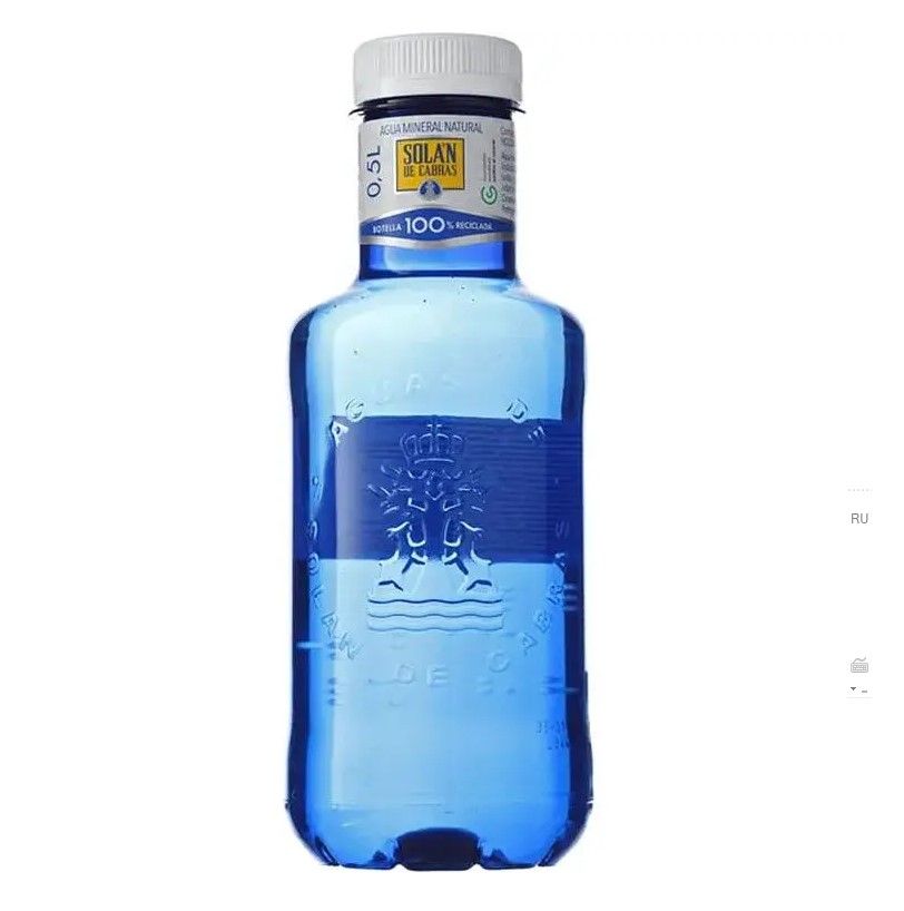 Вода мінеральна природна негазована Solan De Cabras