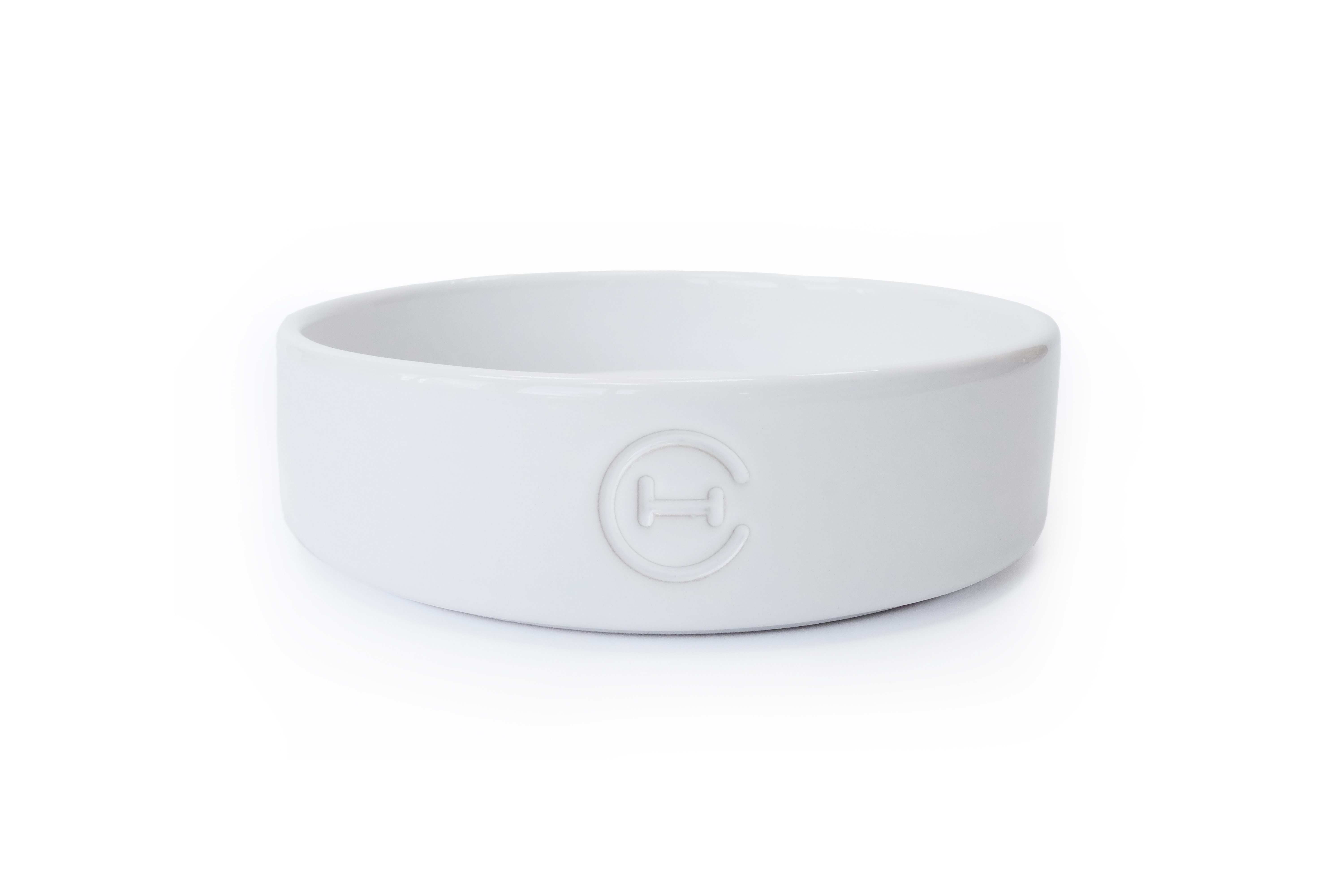 Керамическая миска Slow Feeder White, Harley and Cho/1