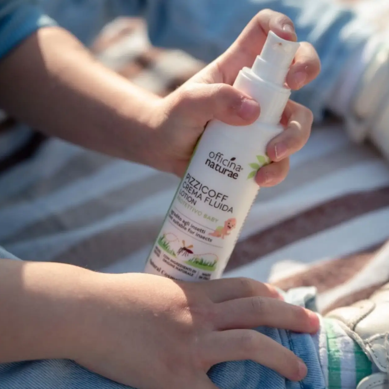 Детский крем-флюид PIZZICOFF от насекомых и комаров Officina Naturae/1