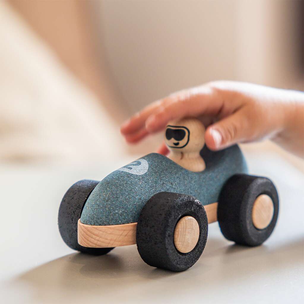 Машинка "E-Cork Racer" синя (з 18 місяців), Korko/1