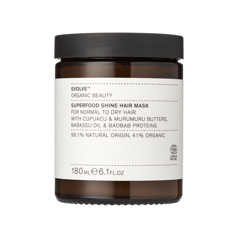Маска для сайва волосся із суперфудами Evolve Organic Beauty, 