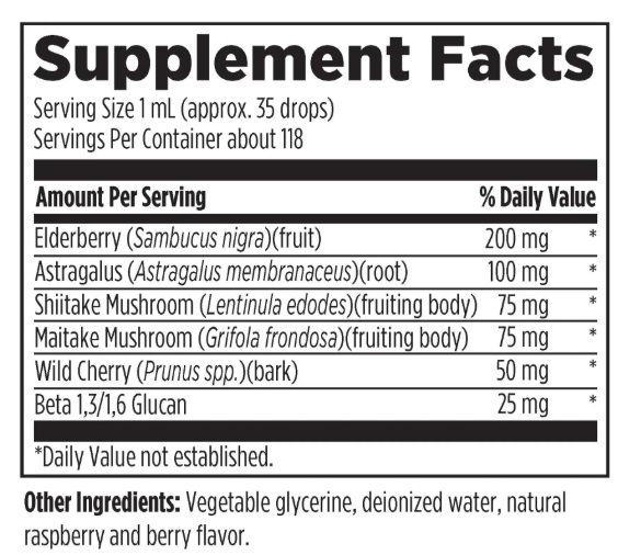 Organic ImmunoBerry - Підтримка імунітету з бузиною Designs for Health/1