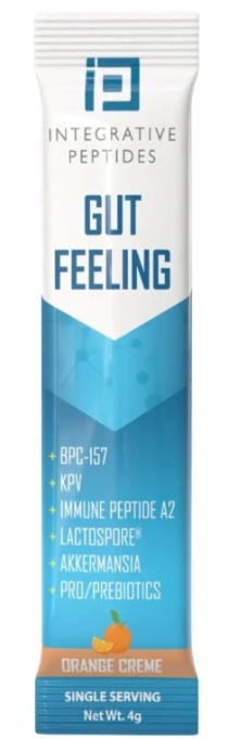 Пептиди BPC-157, KPV і А2 для здоров'я ШКТ смак апельсин Integrative Therapeutics/2