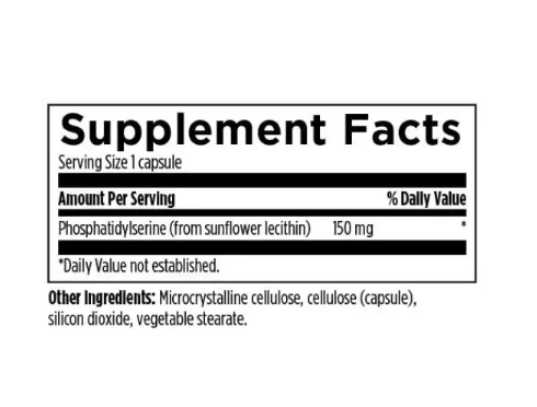 PS 150 Phosphatidyl Serine - Фосфатидилсерин із соняшнику Designs for Health/1