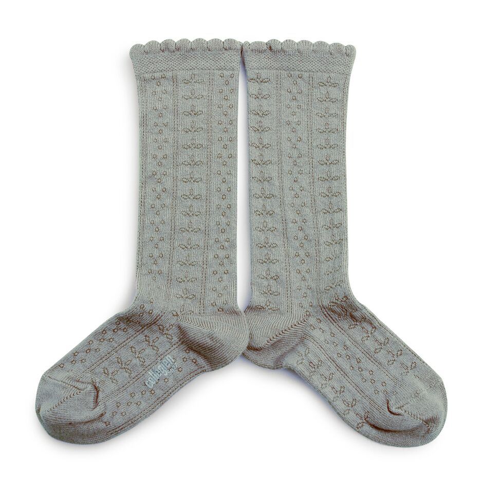 Juliette Knee Socks - Aigue Marine, Collegien