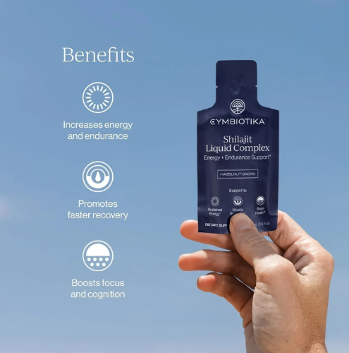 Shilajit Liquid Complex - Мумійо – фульвова кислота та мінерали Cymbiotika, /2