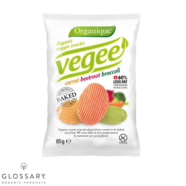 Картофельные снеки Vegee органические Mclloyd's,