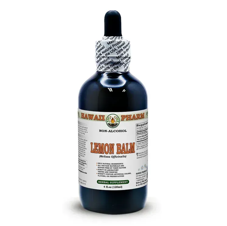 Lemon Balm Alcohol-FREE / Лимонная мелисса без спирта Hawaii Pharm 