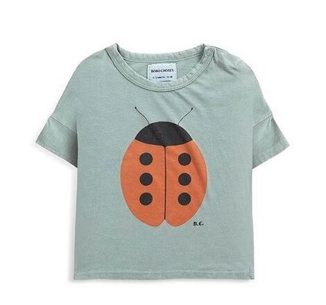 Ladybug short sleeve T-shirt baby, Bobo Choses