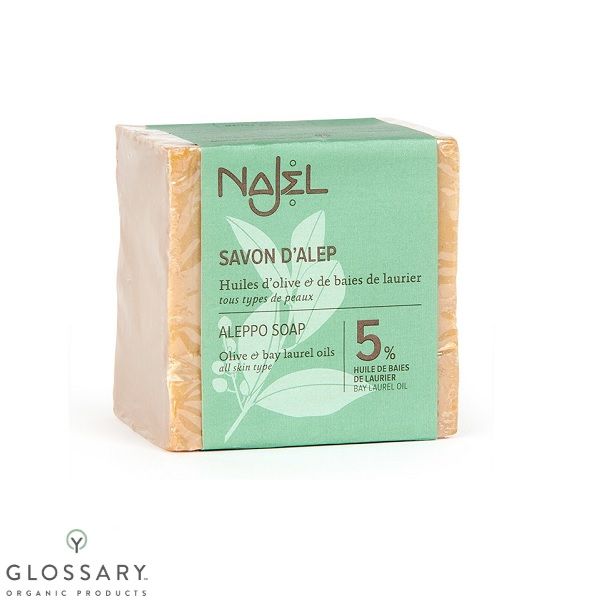 Алеппське мило (5%) для всіх типів шкіри Najel, 