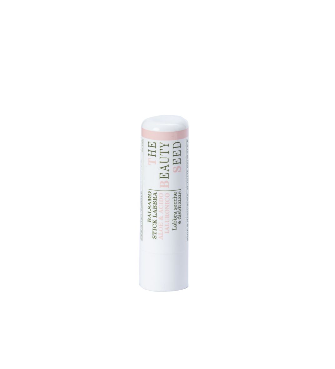 TBS LIP BALM IN STICK Aloe & hyaluronic acid Бальзам увлажняющий и восстанавливающий для губ Bioearth, 