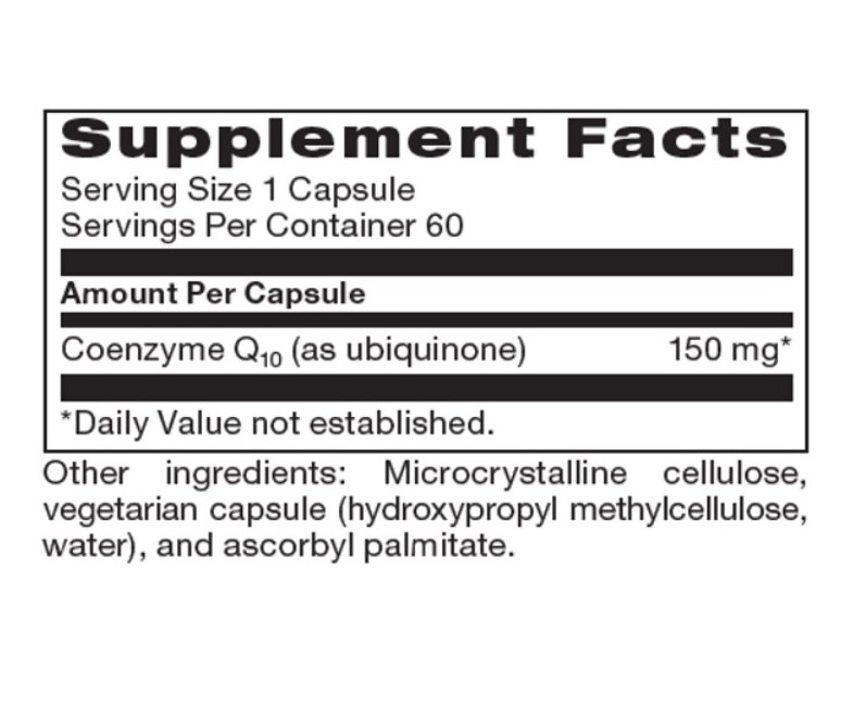 CoQ10 / Коэнзим Ку10 150 мг Neurobiologix/1