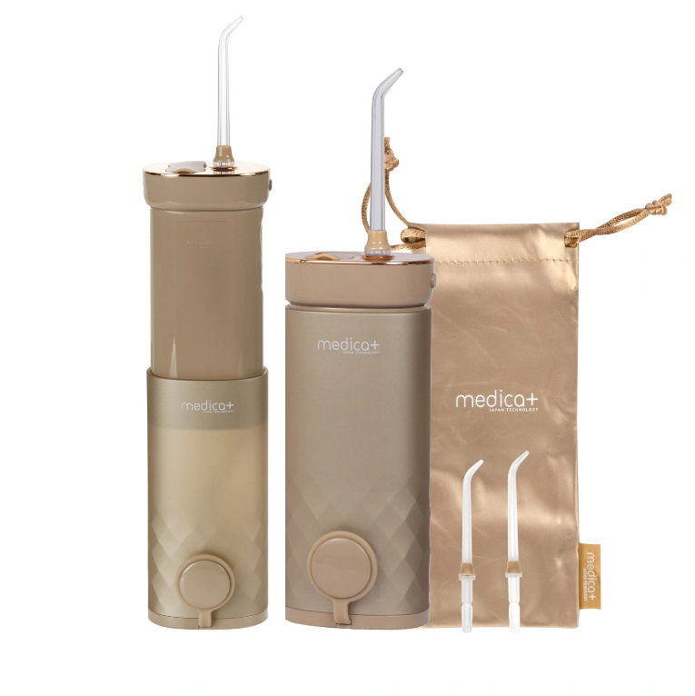 Портативный ирригатор MEDICA+ Lux Prowater 10 Gold Soft Touch