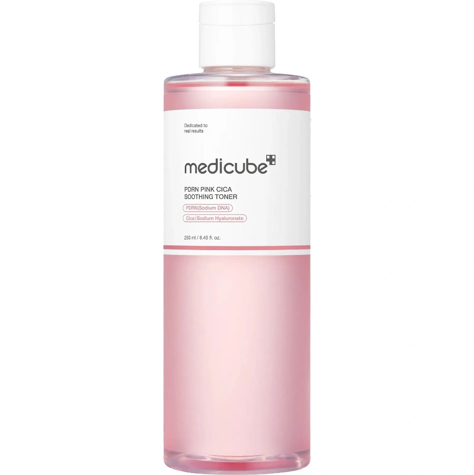 Успокаивающий тонер с полинуклеотидами и центеллой Medicube PDRN Pink Cica Soothing Toner