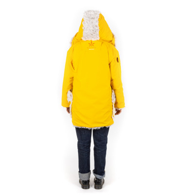 Шуба з конопляного хутра Yellow, коротка (one size) DevoHome, /1