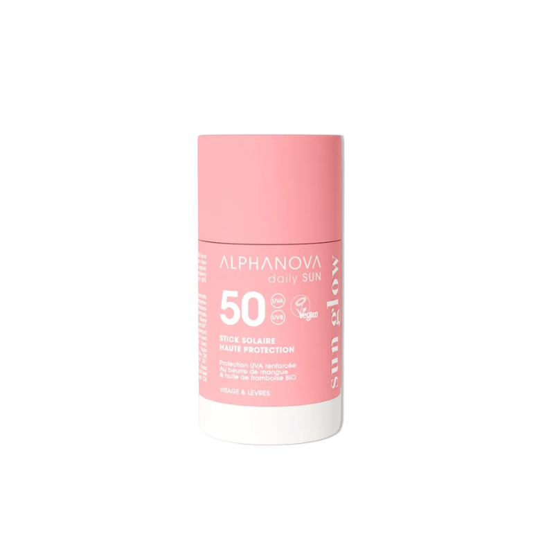 Солнцезащитный стик для лица SPF 50 с усиленной защитой UVA ALPHANOVA Daily Sun