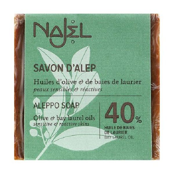 Алеппське мило (40%) для чутливої шкіри Najel