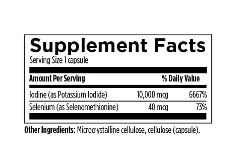 Iodine Synergy - Йод и селен для поддержки щитовидной железы Designs for Health/1