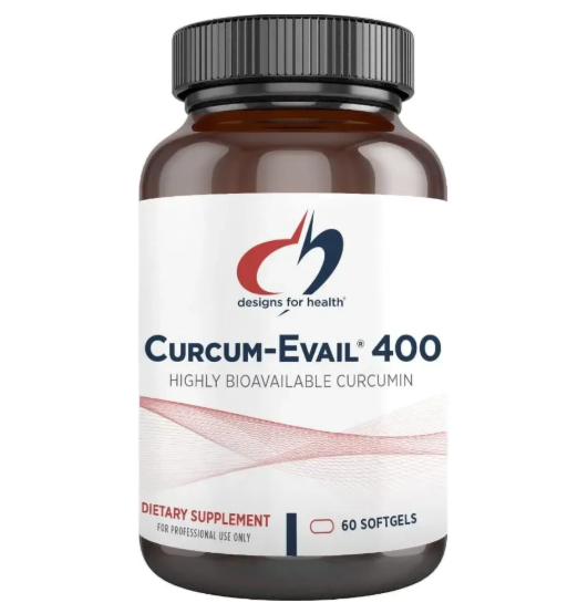 Curcum-Evail - Куркумин с высокой биодоступностью 400 мг  Designs for Health