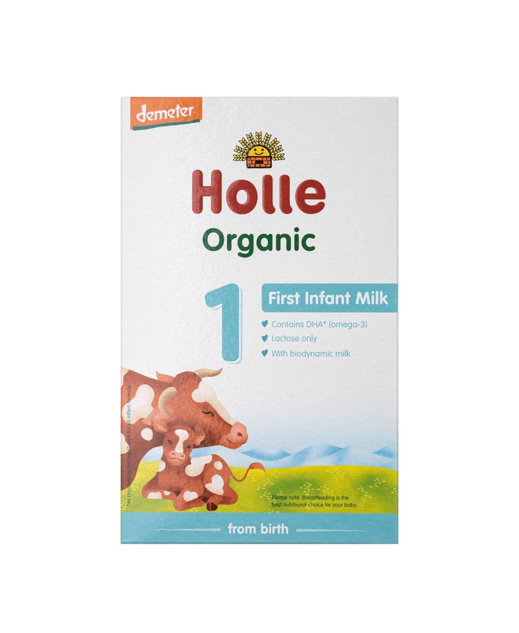 Суміш дитяча молочна суха початкова Nº1 органічна (з народження) Holle, 
