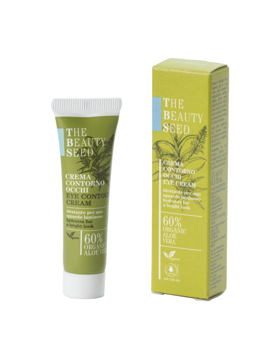 TBS HYDRATING EYE CONTOUR for a bright gaze Увлажняющий крем для сияния контура глаз Bioearth, 
