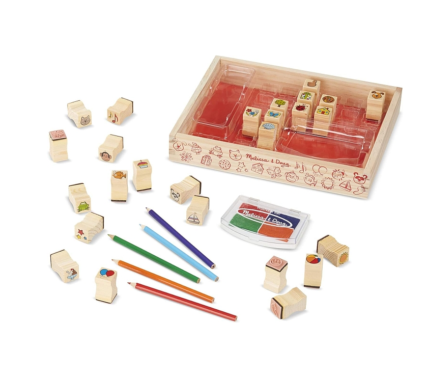 Набор штампов "Любимые вещи" Melissa&Doug/1
