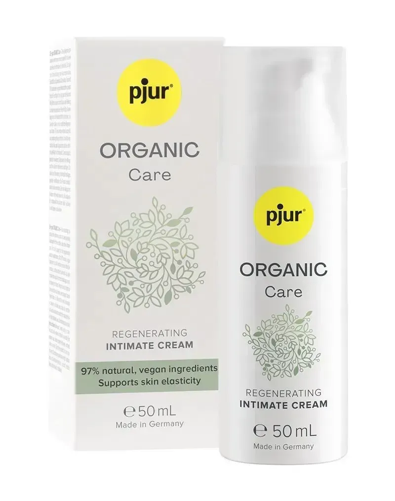Органічний крем для інтимного догляду відновлювальний Pjur ORGANIC Care 