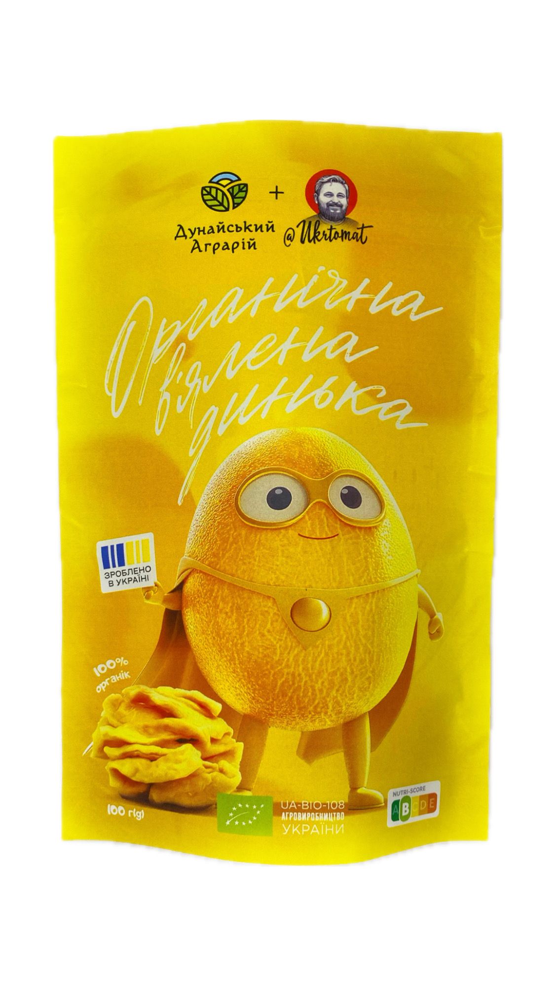 Дыня сушеная органическая Дунайский аграрий,