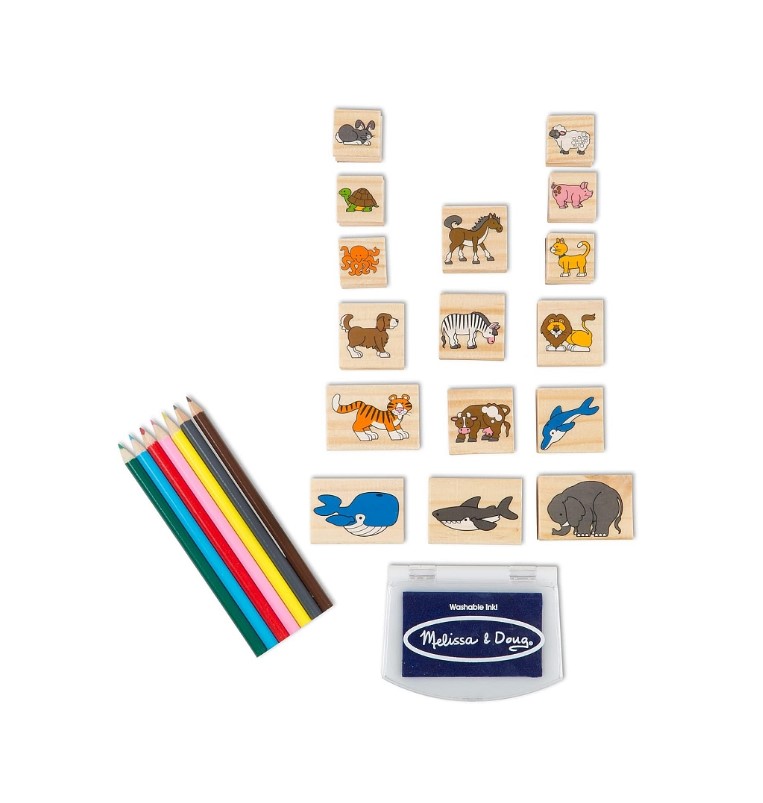 Набір штампів "Тварини" Melissa&Doug/2